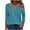 Blue, variant on Tops For Women Summer Sexy Trendy Summer Tops For Women 2025 Trendy Boho White Long Sleeve Shirts For Women Plus Plus Size Blouses For Women 4X-5X Dressy Red Cotton T Shirts Women Plus