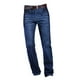 thumbnail image 4 of Pantalones de diseño para caballero Pantalones de moda de algodón Ropa fresca Ajuste cómodo Pantalones estrechos de pierna , azul profundo 31, 4 of 8