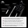 thumbnail image 6 of HAUT TON 1pc Easy To Operate Portable Fishing Line Winder Effortlessly For Spinning & Casting Reels Must-Have Fishing Accessory, 6 of 15