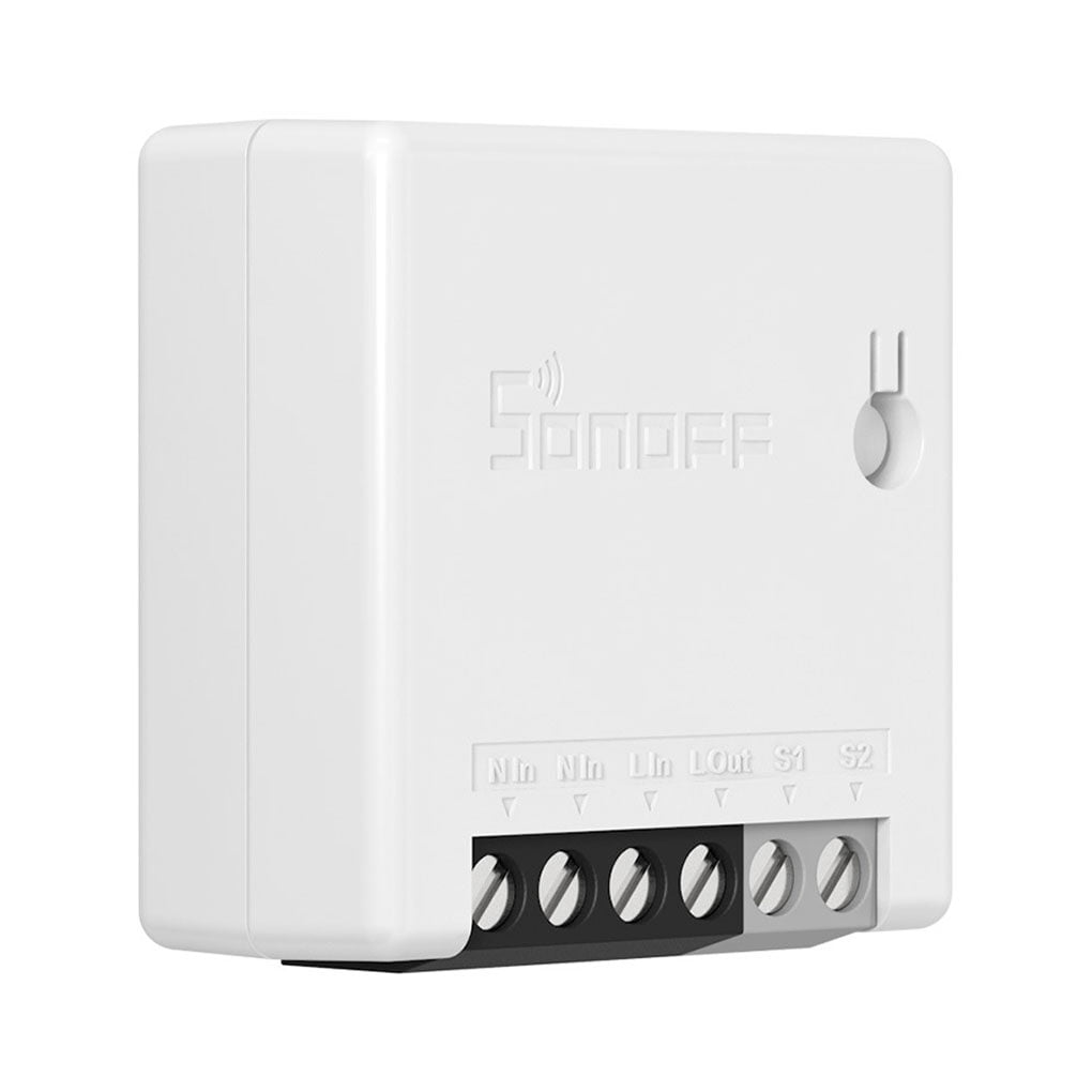 Baohd Sonoff ZBMINI Zigbee Module de Relais Double Intelligent WiFi Sans Fil Interrupteur Bidirectionnel Portable Bureau Garage Contrôleur d'Éclairage