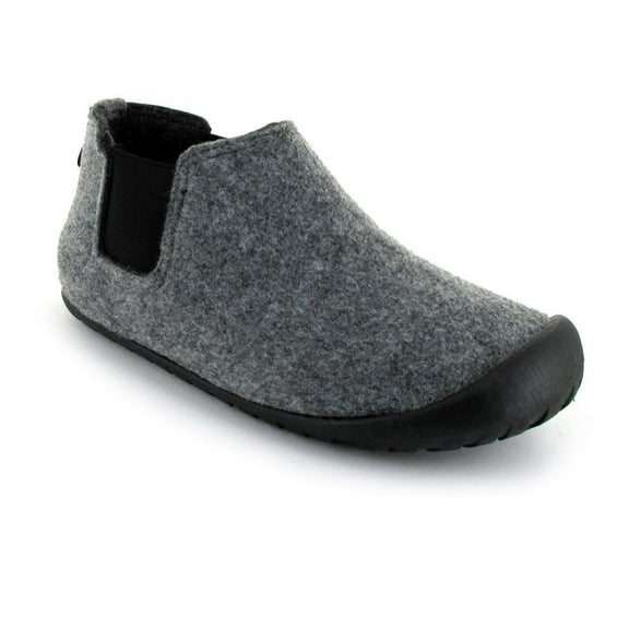 Gumbies Men Women Slippers 'Brumby', grey-charcoal