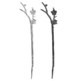 thumbnail image 1 of 2 palillos para el pelo con forma de flor, palillos para el pelo, herramientas de peinado, accesorios para el cabello para mujeres, adolescentes y niñas, 1 of 8