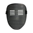 thumbnail image 4 of Máscara LED, máscara luminosa que se ilumina, máscara transformadora facial iluminada por LED con detección de gestos para cosplay, fiesta de máscaras, 4 of 8