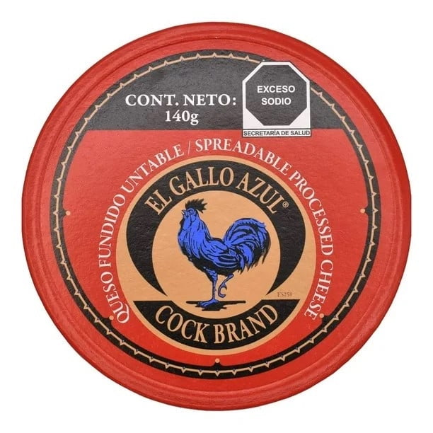 Queso fundido Gallo Azul para untar 140 g