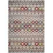 Safavieh Amsterdam Gladwin Geometric Area Rug, Light Grey/Multi, 6'7" x 9'2"
