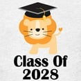 thumbnail image 3 of CafePress - Class Of 2028 Lion T Shirt - Light T-Shirt Kids XS-XL, 3 of 4