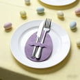 thumbnail image 5 of Oioii Easter Eggs Silverware Pocket Cutlery Pouch Festive Table Decor Cutlery Storage Bag For Easter Holiday Table Setting And Home Kitchen Decoration,Purple, 5 of 6