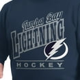 thumbnail image 5 of Men's G-III Sports by Carl Banks  Navy Tampa Bay Lightning Adaptive Headliner Fleece Sweatshirt, 5 of 6