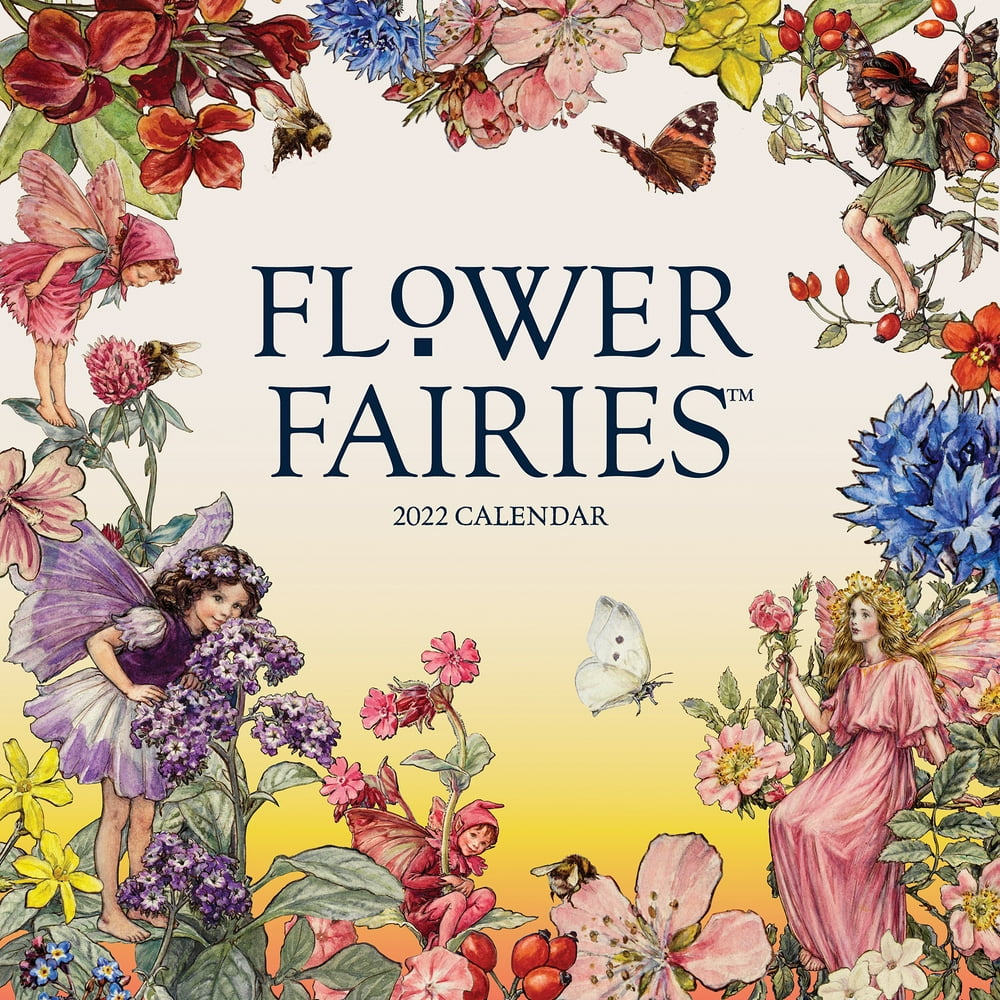 Calendar Ink Flower Fairies 2022 Wall Calendar