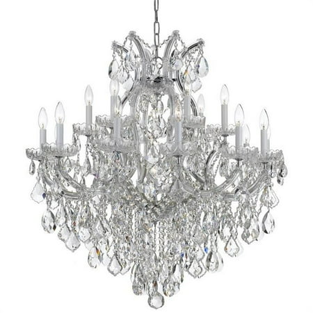 

Barclay Avenue Eightteen Light Chandelier in Classic Style 35 inches Wide By 36 inches High-Swarovski Strass Crystal Type-Polished Chrome Finish
