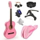 thumbnail image 1 of Guitarra clásica de madera de 30" con estuche y accesorios para niños/niñas/niños/principiantes (rosa), 1 of 5