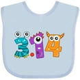 thumbnail image 3 of Inktastic Monsters Like Pi- Pi Day Numbers Boys or Girls Baby Bib, 3 of 4
