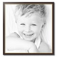 thumbnail image 2 of ArtToFrames 27" x 28" Mahogany and Gold Slope Picture Frame, 27x28 inch Brown MDF Poster Frame (WOM-4447), 2 of 8