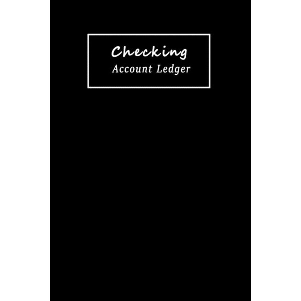 Check Book Ledger Checking Account Ledger 6 Column Payment Record