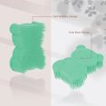 thumbnail image 2 of Unique Bargains Soft Silicone Body Shower Scrubber Brushes Deep Green, 2 of 7