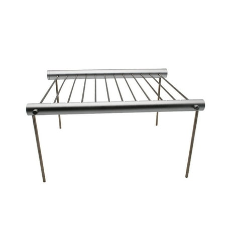 Big Savings On BIG CARRY PLUS CO LTD Ozark Trail Cast Iron Hot Dog Cooker and Camp Grill Fork! 3 JikouIivo Portable Camping Grill Folding Rack Grill Outdoor Picnics Casual Barbecue Tool