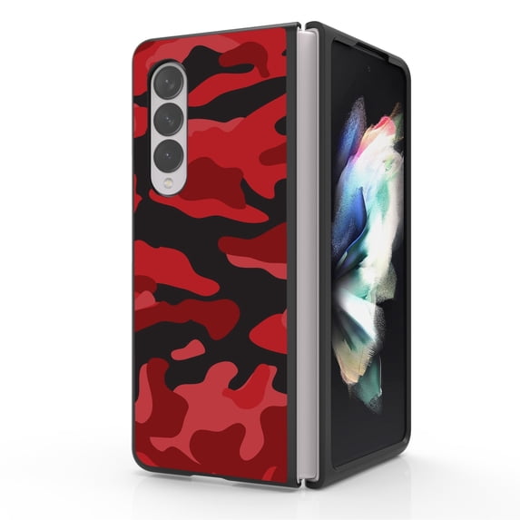 Protex Case Designed For Samsung Galaxy Z Fold 4 Case Solid Black