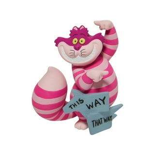 Disney Alice in Wonderland Cheshire Cat Action Figure Toys Cute Disney Mad  Hatter Mug Cup Cheshire