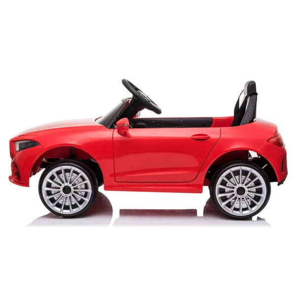 Carrito Montable Electronico Mercedes Benz Para Ninos 12V Rojo R C Walmart en linea