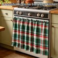 thumbnail image 3 of Clearance! Zguuel Handmade Oven Curtain Skirt, Farmhouse Stove Cover for Kitchen, 3 of 4