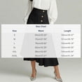 thumbnail image 4 of Maxi Flowy Skirts for Women Summer Elastic High Waisted Dressy Casual Ruffle Asymmetrical Hem Long Linen Wrap Skirt, 4 of 7