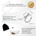 thumbnail image 6 of Uloveido Women's 925 Sterling Silver CZ Zircon Ribbon Bow Knot Infinity Promise Wedding Rings (Size 5), 6 of 6