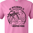 thumbnail image 4 of Inktastic Summer Vacation Mode St. Pete Beach Florida T-Shirt, 4 of 5