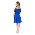 thumbnail image 3 of Vestido corte A con hombros descubiertos BOCAROSA 175LO/Vestido/ hombros descubiertos, 3 of 3