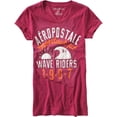 thumbnail image 1 of Camiseta gráfica Aeropostale Puff Paint para mujer, rosa, mediana Aeropostale Camiseta gráfica, 1 of 1