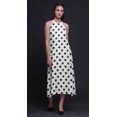 thumbnail image 4 of Bimba Geometric Printed Women Backless Halter Neck Summer Holiday BeachÂ&nbsp;Dress-X-Small, 4 of 6