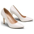 thumbnail image 3 of BURUDANI Women Pointed Toe High Heel Shoes Wedding Party Pumps Shoes, 3 of 5