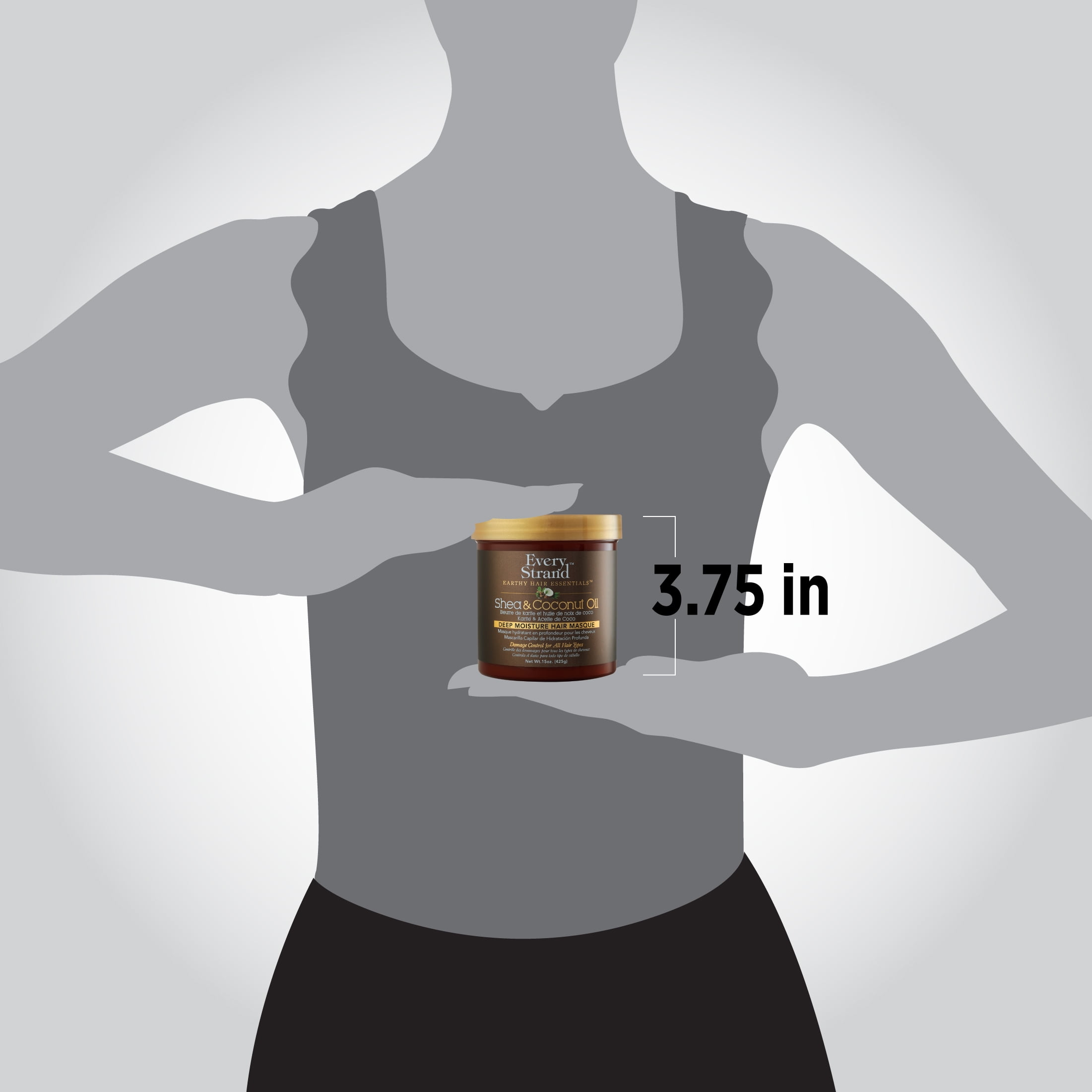 Shea & Coconut Oil Deep Moisture Hair Masque / 15oz — Every