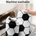 thumbnail image 5 of Soccer Ball Pattern Bathroom Rugs Mat,Non Slip Microfiber Bathroom Rug,Rubber Backing,Soft Bathroom Mats for Bathroom Floor,Tub and Shower,17x27in(43x68cm), 5 of 5