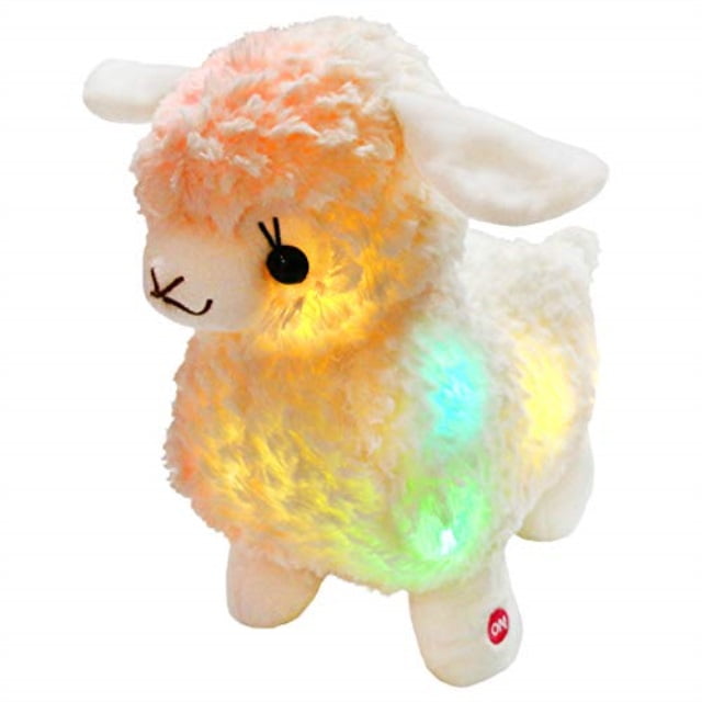 soft lamb stuffed animal