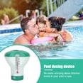 thumbnail image 3 of Floating Swimming Pool Chemical Floater Chlorine Bromine Tablets Floating Dispenser Applicator Swimming Spa Pool Accessories green 1pcs, 3 of 6