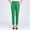 Green, variant on Skinny Sweatpants for Women Cotton Track Summer Loose and Tight Waist Casual Decorative Button Straight Pants with Pockets Full Length Pants Mint Green 2X