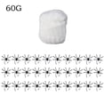 thumbnail image 2 of Luminous Spider Webs, Glow In The Dark Spider Webs Decorations, Stretch Spider Webs With Fake Spider, Halloween Cobwebs For For Creepy Indoor And Outdoor Decor, 2 of 8