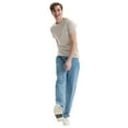 thumbnail image 4 of Hanes Men Crew neck T-Shirt 4-Pack ComfortSoft 100% Cotton Heavyweight Tee Plain, 4 of 5