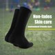 thumbnail image 3 of Calcetines deportivos para entrenamiento de tripulación SOX TOWN, unisex, negros, talla L, 3 of 6