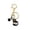 C, variant on DGMIOCS Cat Keychain Music Keychain Black Cat Gifts Music Note Keychains Cute Cats Bag Charm