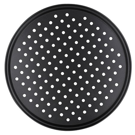 

TINKSKY Carbon Steel Non-stick Baking Pan Perforated Bakeware Oven Pizza Pan Reusable Baking Pan