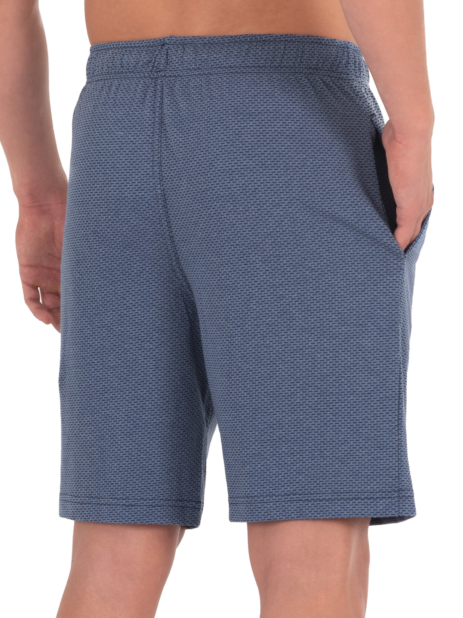 Fruit of the Loom Men's and Big Men’s Breathable Mesh 2-Pack Knit Sleep Pajama Short, S-2XL