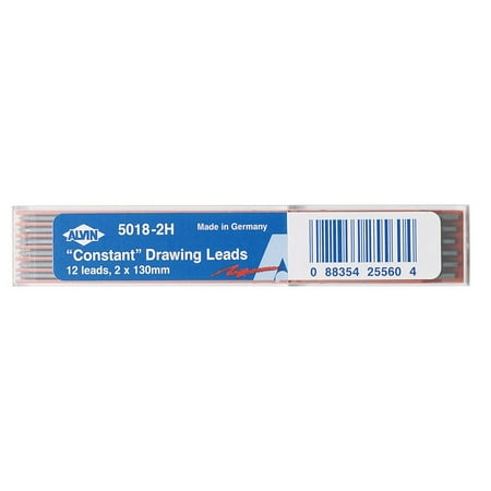 2 Mm Lead Refills - Alvin 2mm Drawing Lead 12-Pack HB