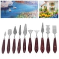 thumbnail image 3 of Painting Knife Set, Painting Mixing Knife Palette Spatula  For Color Mixing, 3 of 8