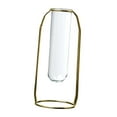 thumbnail image 2 of TISHITA Hydroponics Test Tube Vase Floral Arrangement Modern Ornament Metal Plant Holder Home Decor for Kitchen Desktop Bedroom Decor tall, 2 of 8