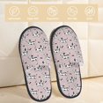 thumbnail image 2 of Fotbe Dachshund Dog Puppy Pantuflas Peludas para Mujer con Estampado, Zapatillas de Peluche, Zapatos de Invierno para Casa, Uso Interior y Exterior-Large, 2 of 8