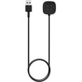 thumbnail image 1 of Cargador compatible con Fitbit Versa 4/Versa 3/Sense 2/Sense, base de carga magnética con cable de carga USB de 3,3 pies/1 m, negro Fitbit ER, 1 of 5