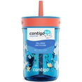 thumbnail image 4 of Contigo Kid's 14 oz. Leighton Tumbler with Straw - Blue Poppy/Narwhals, 4 of 5