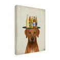 thumbnail image 2 of Fab Funky 'Rhodesian Ridgeback Beer Lover' Canvas Art, 2 of 3