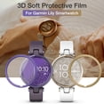 thumbnail image 2 of maytalsory 3D Curved Soft Edge Protective Film Full Coverage Screen Protector Compatible for Garmin Lily Smart Watch Golden, 2 of 9